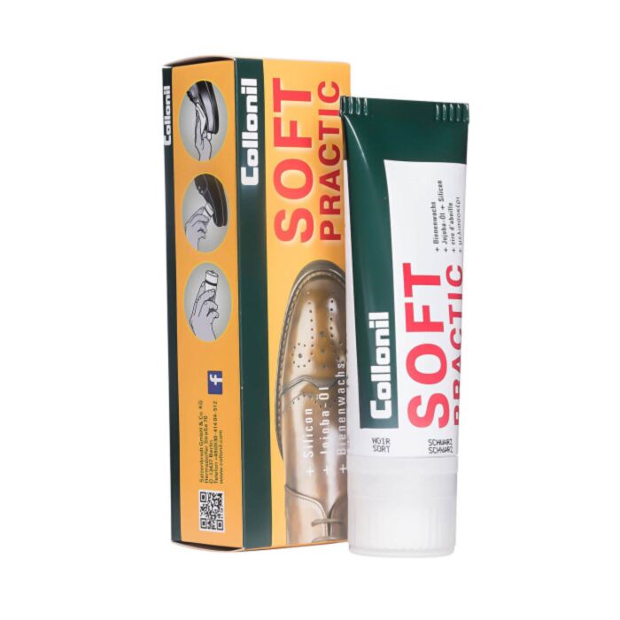 Collonil Voiteet Soft-Practic tube 75ml  (black) 3763